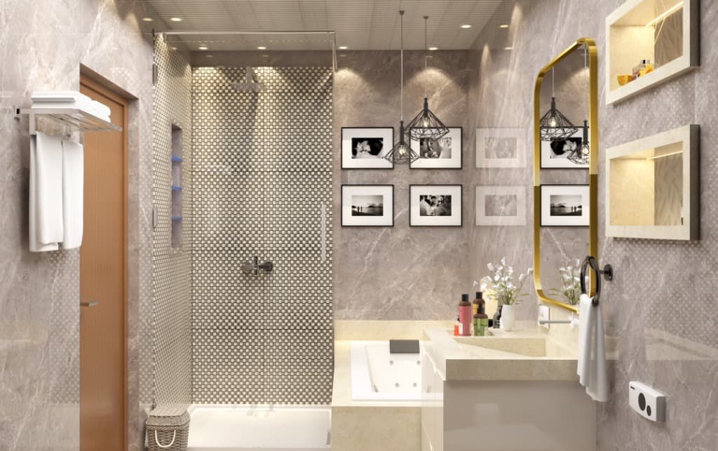 Beige Serenity Bath